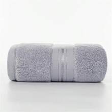 1条浴巾/手巾/面巾 & 3件套（浴巾+手巾+面巾）提花加厚吸水柔软毛巾，是理想的浴室必备用品，适用于面部、头发和身体清洁。家居浴室装饰，返校季适用，美容院也适用。适用于家庭浴室、酒店、运动场所等。家居必备，毛巾，护肤浴巾。 - 淺灰色 - 查看 14