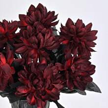 Trang trí hoa thược dược đen đỏ theo phong cách Gothic - Đạo cụ chụp ảnh - Trang trí phòng - Trang trí tiệc - Trang trí nhà - Trang trí ngày lễ - đen đỏ - Xem 8