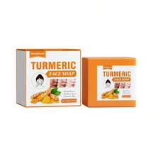 SADOER Sữa rửa mặt làm sáng và dưỡng ẩm nghệ, Xà phòng rửa mặt dưỡng ẩm và trị mụn, Sản phẩm chăm sóc da mặt nuôi dưỡng và săn chắc - nghệ - Xem 4