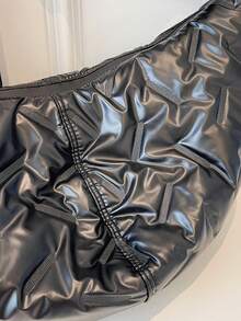 peach tree Balo đeo vai tối giản thời trang, dây đeo có thể điều chỉnh, khóa kéo, vải bạt đã giặt, cặp đeo chéo. Thích hợp cho học sinh, phụ nữ trẻ, du lịch, công tác, cuối tuần và ngày lễ. Túi đệm hình lưỡi liềm. - Nhiều màu - Xem 7