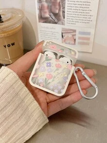 Pancoat 极简主义哑光磨砂方形耳机盒兼容 Pro 第二代/第三代/第四代 - 白色 - 查看 3