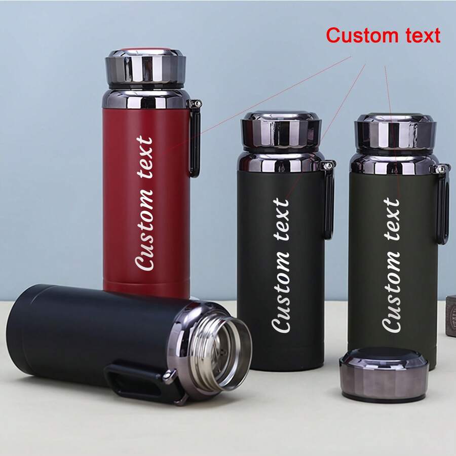 个性化 27 盎司水瓶，定制名字不锈钢保温杯 316 大容量保温水杯男女通用