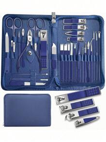 Manicure Set Pedicure Kit Nail Clippers Set Fingernail Clipper Set Ingrown Toenail Nail Kit Scissor Nail Trimmer Kit Women And Men's Care Grooming Tools