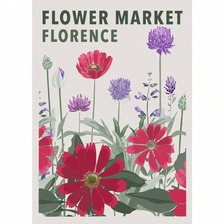 1pc Nordic Flower Market And Fruit Market City Poster Abstract Botanical Canvas Painting Prints Wall Art Picture For Room Home Decor No Frame1pc Nordic Flower Market And Fruit Market City Poster Abstract Botanical Canvas Painting Prints Wall Art Picture For Room Home Decor No Frame - Multicolor - View 20