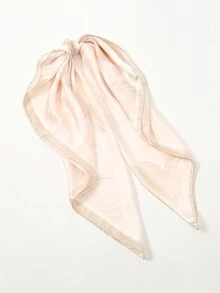 1 chiếc khăn Bandana họa tiết hoa đơn giản 90x90cm, Băng đô đa năng mới/Dây buộc tóc/Khăn quàng cổ/Phụ kiện thời trang cho phụ nữ, Mùa xuân/Thu - Nhiều màu - Xem 5