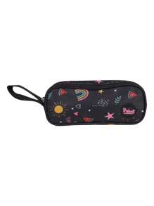 Double Waterproof Pencil Case With Rabisk Organizer - 黑色 - 查看 1