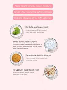 5片粉色紧致保湿精华面膜，持续提亮、丰盈、紧致，由暗变粉，整晚保湿，精华注入丝纤维面膜，适用于“秘密花园”SPA护理（2款随机发货） - 粉色 - 查看 5