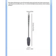 3 chiếc chổi cốc, chổi bình có cán dài, chổi vệ sinh xoay 360 độ, rửa cốc, bình sữa, cốc thủy tinh, chổi silicon, đồ gia dụng - nhiều màu - Xem 3