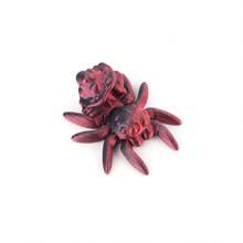 创意 3D 打印蘑菇蜘蛛玩具，独特的桌面装饰，一体式可移动关节 - 彩色 - 查看 12