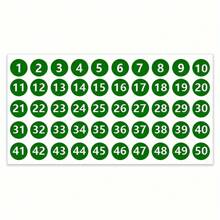 Customize 1 Labels And Stickers With 1-50 Numbers, 6 Colors, Waterproof, Non-Tear And Strong Adhesion. They Can Be Used For A Variety Of Office, Daily And Household Items. - 1inch/2.5cm Sticker - View 10