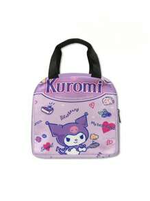 Sanrio Bolsa de lápices impresa en 3D para estudiantes de primaria y secundaria, de estilo anime kawaii y de dibujos animados, para niños y niñas, como regalo para artículos pequeños como lápiz labial, cepillo, cuidado de la piel, teléfono móvil, monedas, para uso en el hogar, regalos, vacaciones y festivales como Halloween y Navidad, de uso multifuncional.