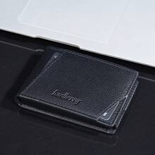 2025 Black Card Holder Case Short Wallet Men Credit Passport Card ID Bag Girls Unisex Coin Wallet Purse Male Female Gift Short Wallet Spring Summer Purse For Men Wallet Mini Wallet Purse Wallet Card Wallet - Black - View 9