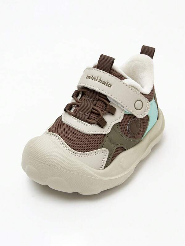 mini bala Babys' und Kleinkinder Anti-Rutsch Wärmeisolierte warme Laufschuhe