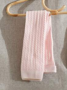 1 quần legging dệt kim cáp cho bé gái, phong cách tối giản sang trọng, cạp cao, thích hợp để mặc tã, thoải mái, mềm mại, thân thiện với da, không bó sát, phong cách Tây Ban Nha để mặc bên trong hoặc bên ngoài - Nhiều màu - Xem 16