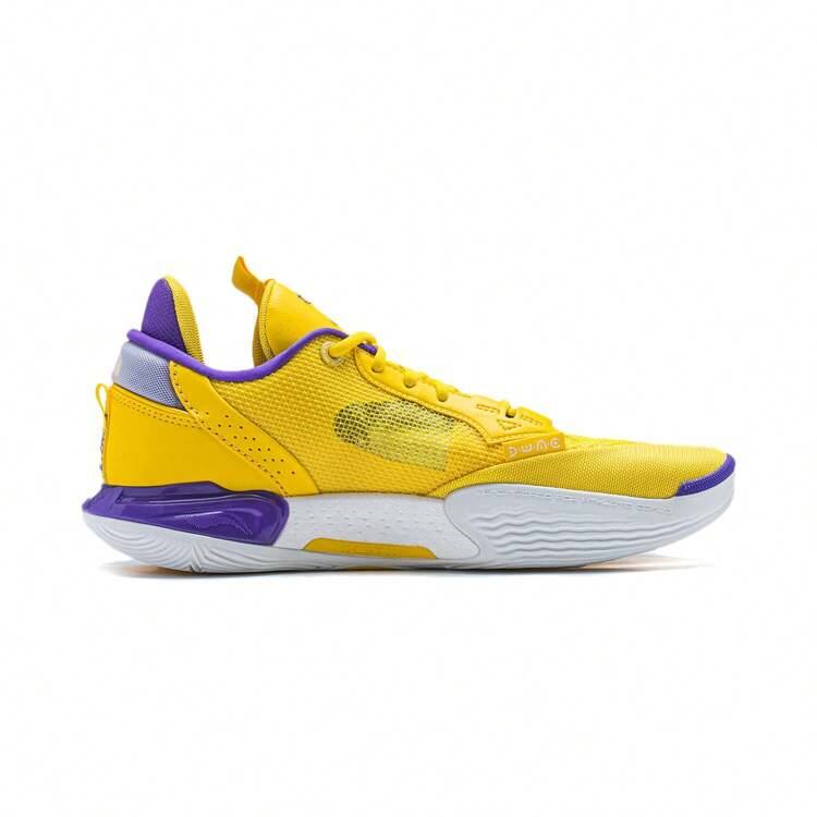 LI-NING Zapatillas de baloncesto WADE ALLCITY 12 para hombre, deportes profesionales ABAU015 Tienda oficial legítima - amarillo brillante - Añade 2