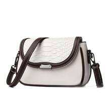 优雅女士鳄鱼纹斜挎包 - 斜挎包和肩带包