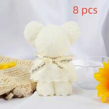 8pcs Cute Bear Towel Gifts Set, Practical Christmas/New Year's Gift, Suitable For Holidays, Weddings, Store Celebrations, Parties - Multicolor - View 12