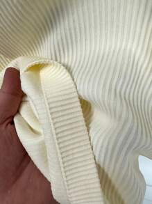 Premium Basic Blouse White Cream Camel Black Gray - Cream - View 7