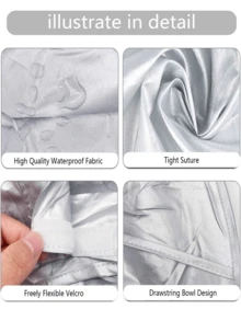 1 chiếc áo choàng cắt tóc, áo choàng cắt tóc ô gấp, đồ dùng cắt tóc chuyên nghiệp chống thấm nước, sử dụng cắt tóc chuyên dụng, áo choàng cắt tóc cho người lớn, giữ tóc không bị rơi ra khỏi quần áo và sàn nhà - Nhiều màu - Xem 3