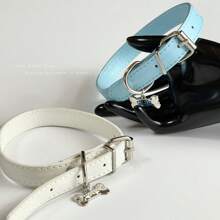 1 chiếc vòng cổ choker bằng da hình móng vuốt và xương chó thời trang phong cách Punk nhiều màu sắc, phụ kiện trang sức dự tiệc Y2K ngọt ngào và sành điệu dành cho phụ nữ - Nhiều màu - Xem 4