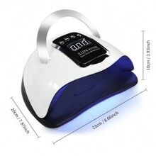 SUN X11 MAX UV LED 指甲灯，适用于美甲凝胶抛光干燥机，带大液晶触摸屏 66LEDS 智能指甲烘干机，美甲沙龙和家居，情人节礼物 - 查看 7