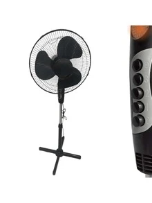 Portable Column Fan Compact Adjustable 3 Intensities Efficient Air - màu đen - Xem 7