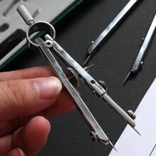 Professional Pencil Compass Metal 15-Piece Set Drawing Instrument Drawing Tool Set Pencil Compass Set - 1 Set - View 6