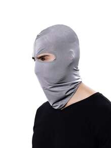 Musion 1pc 2 Hole Balaclava Wind Cap Motorcycle Ski Mask Balaclava Outdoor Sports Cycling Hat For Men And Women Full Face Mask Breathable Hood Halloween Cap - Multicolor - View 11