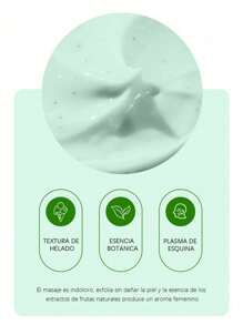 350 ml de exfoliante corporal de aguacate para limpieza profunda, exfoliación, piel de pollo, hidratación y suavización de la piel. Exfoliante para quitar la piel muerta. - Coconut - Ver 6