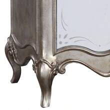 Antique Champagne 2-Drawer Nightstand