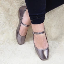 Ballerina Doll Shoes Delicate Comfortable Everyday Elegant 33 To 43 Special Size - Bạc - Xem 2