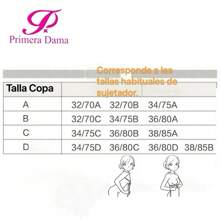 PRIMERA DAMA Strapless And Seamless Strapless Bra, Push Up And Non-Slip Design To Prevent Causing, Removable Sheer Adjustable Backless Invisible Bra For Backless Party Dresses - Multicolor - View 5