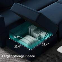 Modular Sectional Sofa With Ottomans Velvet Reversible Sleeper Sectional Sofa With Chaise Modular Sleeper Sofa Bed With Storage Seat