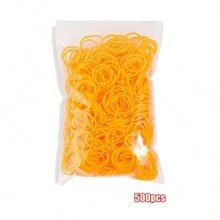 500 piezas/1000 piezas/1500 piezas - 40 gomas elásticas de colores surtidos para hacer pulseras DIY y otros accesorios únicos! Gran regalo para Halloween, Acción de Gracias, Navidad, Pascua - lazo para el cabello - Ver 13