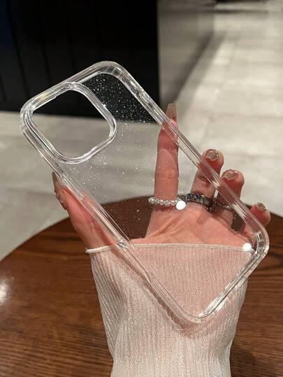 极简优质亚克力闪亮透明手机壳，适用于 17 Pro Max/17 Pro/17 Air/17/16 Pro Max/16/16 Pro/16 Plus/11/15/15 Pro/15 Pro Max/12/13/14 Pro Max/XS/XR/11 Pro/11 Pro Max/12 Pro/12 Pro Max/13 Pro/13 Pro Max/7 Plus/14 Pro/14 Pro Max/14 Plus，耐用且抗黄变的硬壳