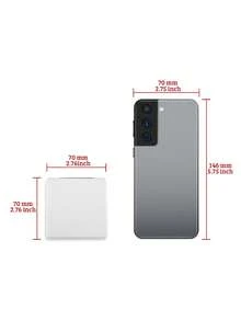 1 Gương trang điểm hai mặt bằng da màu trắng hình vuông tròn lớn DIY cho mẹ chị em bạn bè vợ tiệc sinh nhật ngày lễ tại nhà du lịch sử dụng - trắng - Xem 9