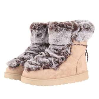 READYSALTED Women's Snow Boots Women's Non-Slip Flat Bottom Short Boots Women's Thickened Warm Cotton Boots