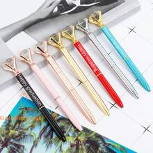 5pcs/10pcs/20pcs/30pcs/40pcs/50pcs Personalized Ballpoint Pens, Customized Steel Pens With Names, Ideal Gifts For Men, Women, Office, School, Birthday, Anniversary, Valentine's Day, Mother's Day, Children's Day, Father's Day, Graduation, Wedding, Homemaker, Home, Office Back To School