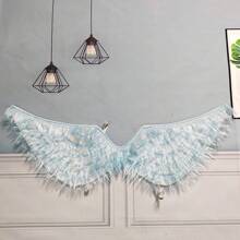 Phụ kiện trang phục cánh thiên thần Giáng sinh, Đạo cụ trang trí công chúa, Quà tặng sinh nhật, Đạo cụ chụp ảnh người có sức ảnh hưởng, Trang trí tiệc - Nhiều màu - Xem 4