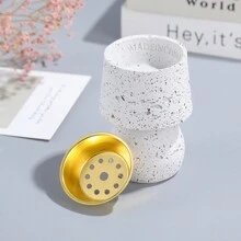 1 件简约树脂香炉，适用于家居装饰、节日装饰、办公室装饰和芳香疗法、礼物 - 2003D - 查看 4