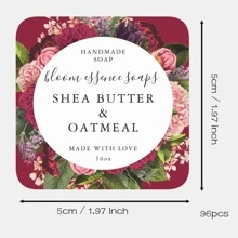 100pcs Custom Delicate Wedding Welcome Gift Tags Emerald Greenery Wedding Welcome Gift Tags Custom Wedding Favor Tags, Custom Personalized Thank You Gift Tags For Weddings, Birthday, Bridal Shower - Multicolor - View 24