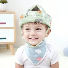 1 Peça Protetor de Cabeça Anti-Queda para Bebês, Chapéu Protetor para Bebês Aprendendo a Andar, Protetor de Cabeça Respirável Anti-Colisão para Crianças