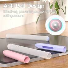 Silikonhülle kompatibel mit Apple Pencil 2. Generation, durchsichtiges Design, kompatibel mit magnetischem Laden und Doppeltipp (Apple Pencil 2. Generation) - Verschiedenfarbig - Übersicht 5