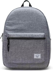 Herschel Supply Co. Herschel Settlement Backpack Raven Crosshatch Unisex 11407-00919-OS, School Backpack