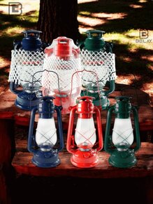 Kerosene Lantern 30cm 300ml Decorative Lantern Camping Fishing Romantic Dinner Picnic Picnic Decoration Fire - Nhiều màu - Xem 3