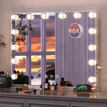 Make-up Spiegel & Duschspiegel Badezimmer Deko Sommer Make-up Organizer Rückkehr zur Schule
