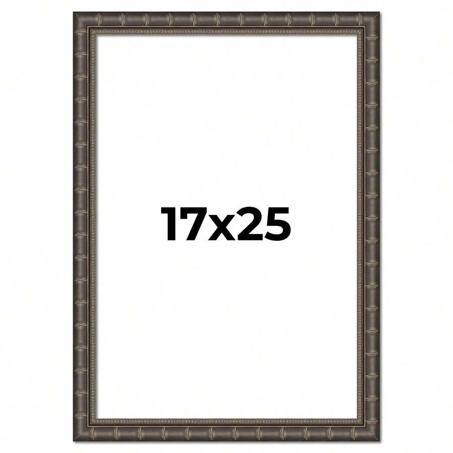 Custompictureframes.Com 17x25 Modern Bamboo Picture Frame UV Acrylic 5 ...