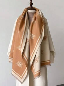 Khăn choàng Boho 1 mảnh dành cho nữ, khăn choàng ấm dày dùng được cho cả mùa đông, khăn choàng quàng cổ dùng hàng ngày cho phòng có máy lạnh - Nhiều màu - Xem 1
