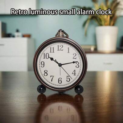 1 ชิ้น นาฬิกาปลุกสไตล์วินเทจยุโรปศิลปะเหล็ก นาฬิกาอิเล็กทรอนิกส์แบบสร้างสรรค์แบบอเมริกัน ตกแต่งบ้านแบบเรียบง่ายและแบบเฉพาะบุคคล นิ่ง ของตกแต่งบ้าน ของตกแต่งห้อง ของขวัญวันเกิด วันสำเร็จการศึกษา นาฬิกาดิจิตอล ตกแต่งห้องนอน ตกแต่งหอพัก กลับโรงเรียน ของตกแต่งโรงเรียน ของขวัญเซอร์ไพรส์โรงเรียน