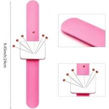 1pc Professional Magnetic Silicone Bracelet Wrist Band For Hair Clips And Hairpins Adsorption Make Up Watch Band Magnetic Sewing Pin Cushion, Hair Tools, Hair Products And Accessories For Barber Salon Beauty Travel Essentials